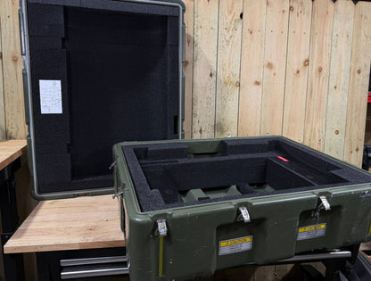 Hardigg Pelican 39x30x17 Military Surplus Green Footlocker Case