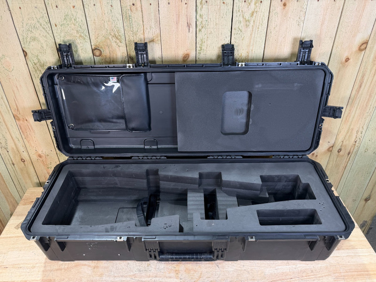 SKB 4414-10 Rolling Waterproof Storage Case Black Good Condition AB Free Ship