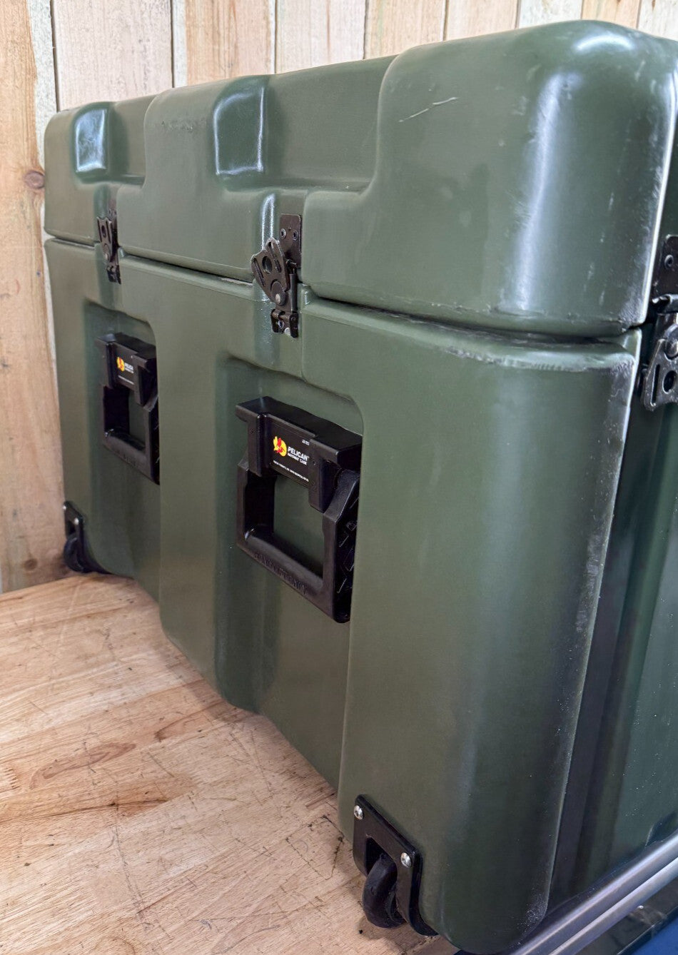 Pelican Hardigg Case 30x30x22" Green Military Waterproof Storage