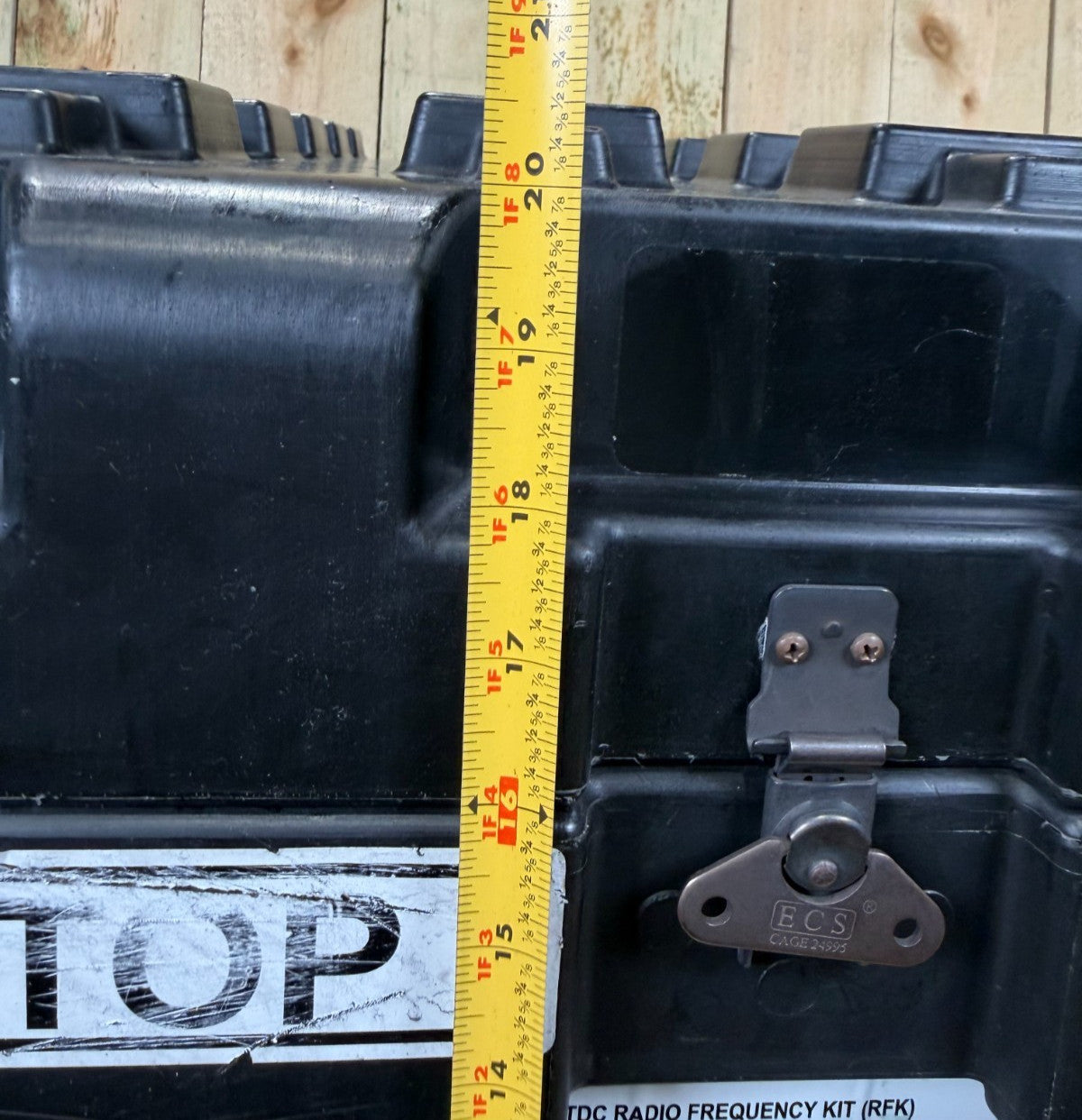 ECS Loadmaster Case 29x25x20.5" IN Military Surplus Transit Black Grade AB