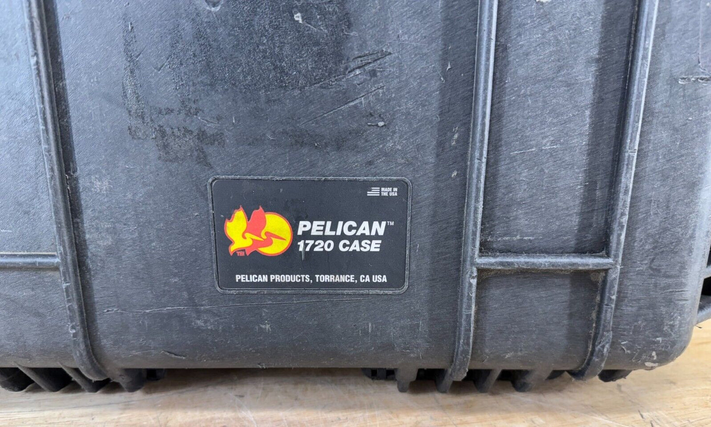 Pelican 1720 Rifle Case Protector Rolling Black Long Grade AB Free Ship