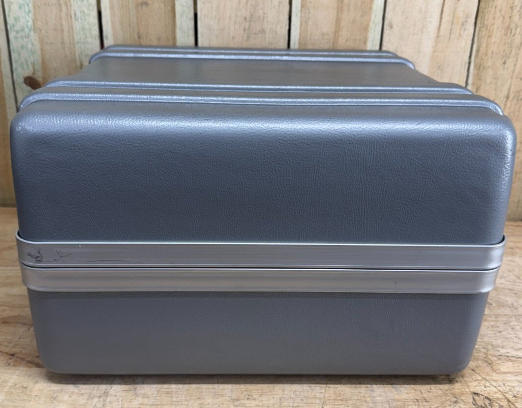 Gemstar Case 18x17.5x11" Grey Handheld Case Storage Footlocker Military Surplus