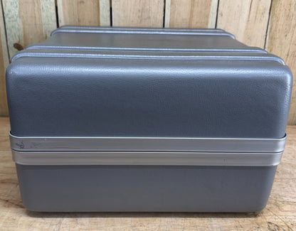 Gemstar Case 18x17.5x11" Grey Handheld Case Storage Footlocker Military Surplus