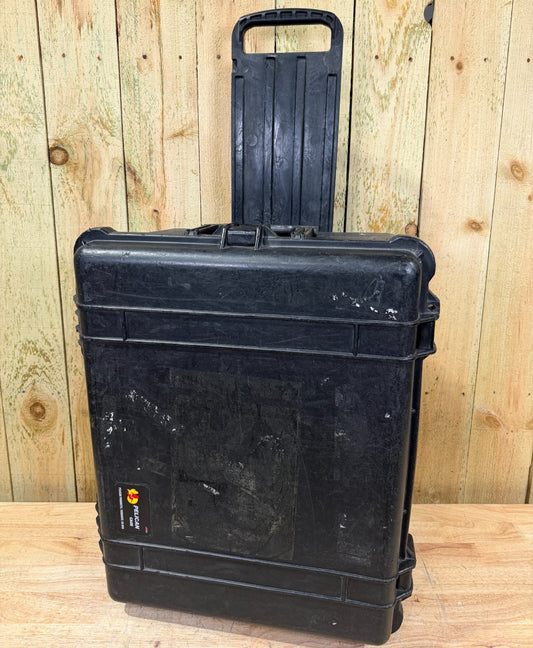 Pelican 1620 Hard Case Protector Rolling Black Good Condition OS