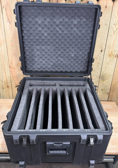 SKB Rolling Case Large 27.5x26.5x19" Black Military Waterproof Storage R Series