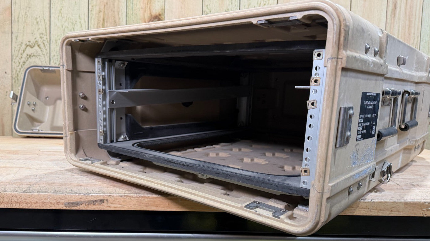 ECS Server Rack Rackmount 39x22.5x12"  19x24 4U Rack Waterproof Storage Case