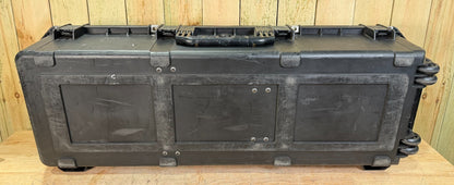 SKB 4414-10 Rolling Waterproof Storage Case Black Good Condition AB Free Ship
