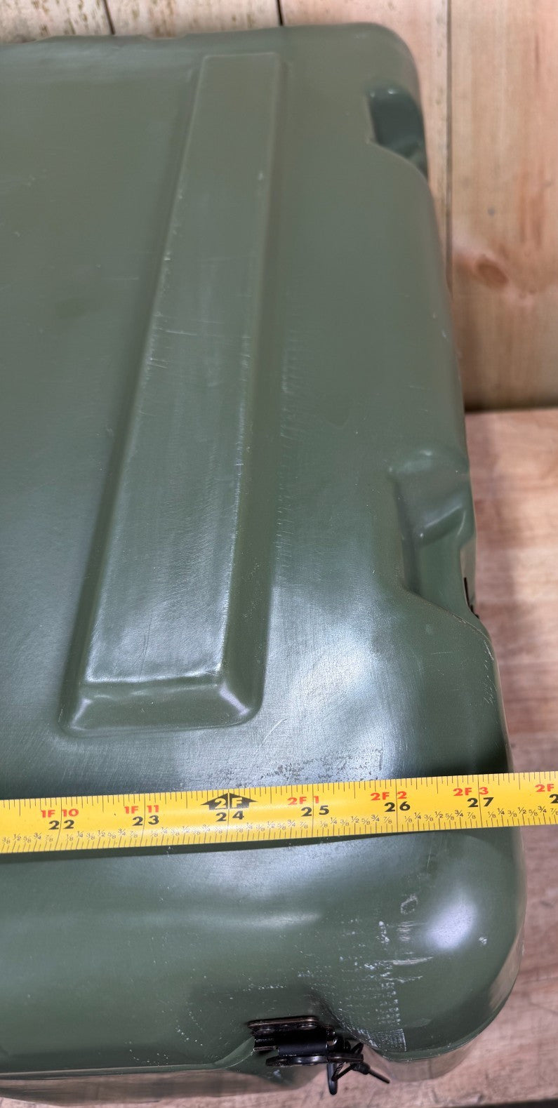 Pelican Hardigg Footlocker Green Case 27.5x26x15" Military PSI Waterproof
