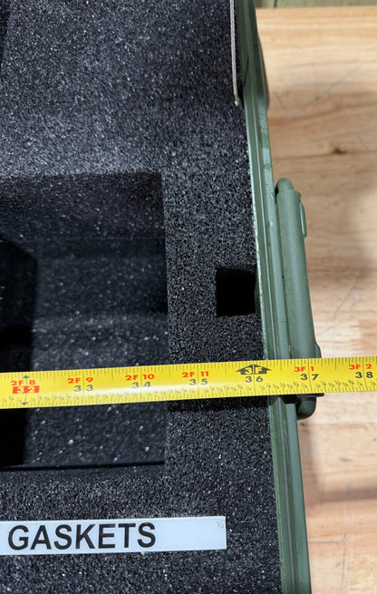 Thermodyne Storage Case 38.5x24.5x14"  Military Waterproof Footlocker Hardigg