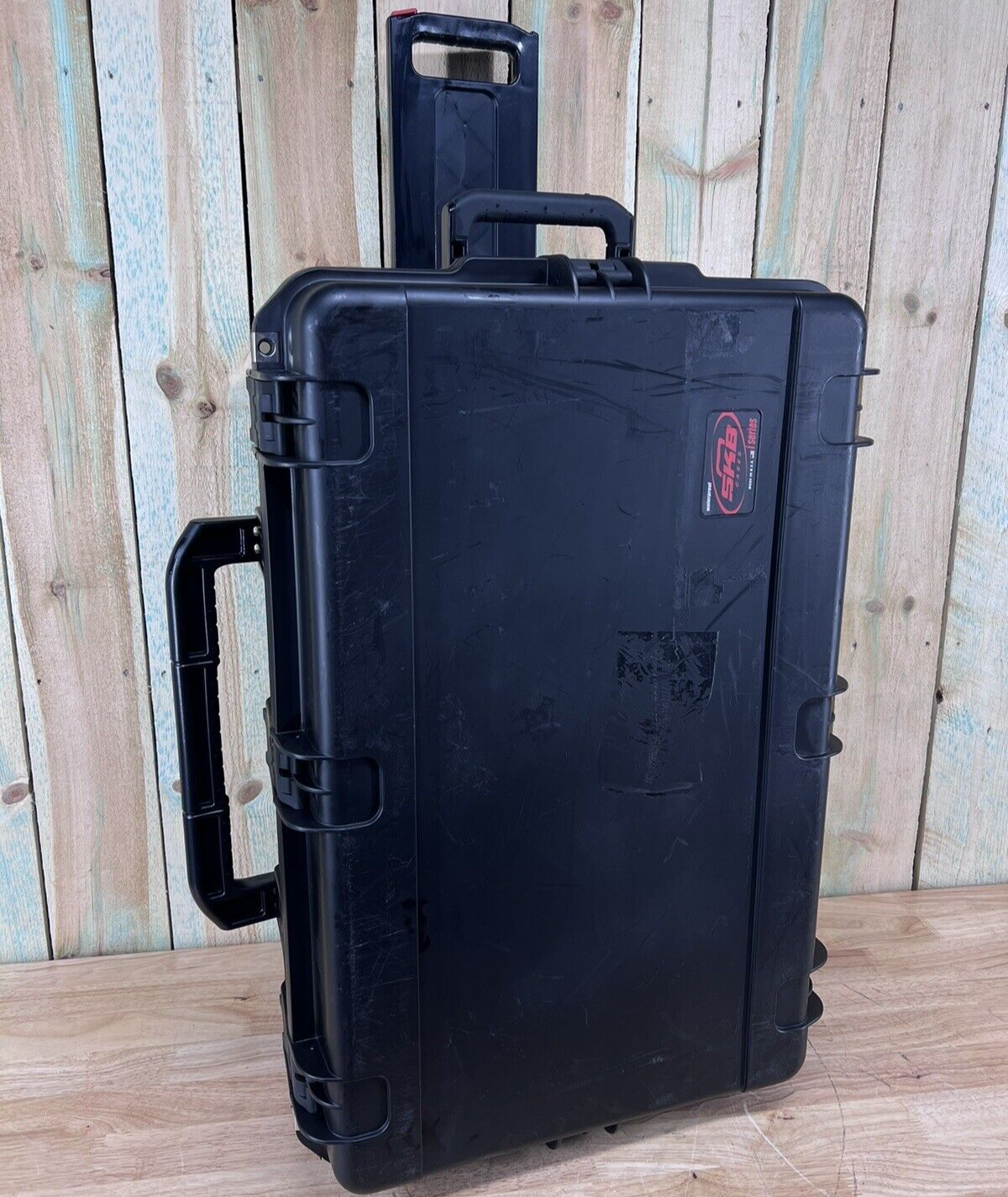 SKB 2918-14 Rolling Waterproof Storage Case Black Good Condition AB Free Ship