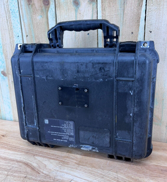 Pelican 1450 Black Hard Case Protector Waterproof Used Condition BC Free Ship