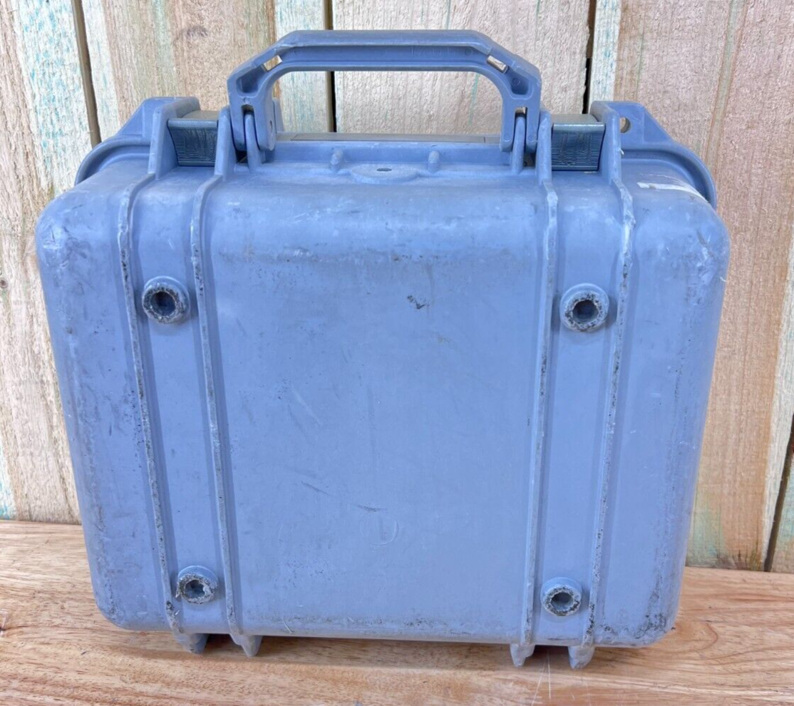 Pelican 1400 Protector Case Handheld Grey Good Condition OS Free Shipping