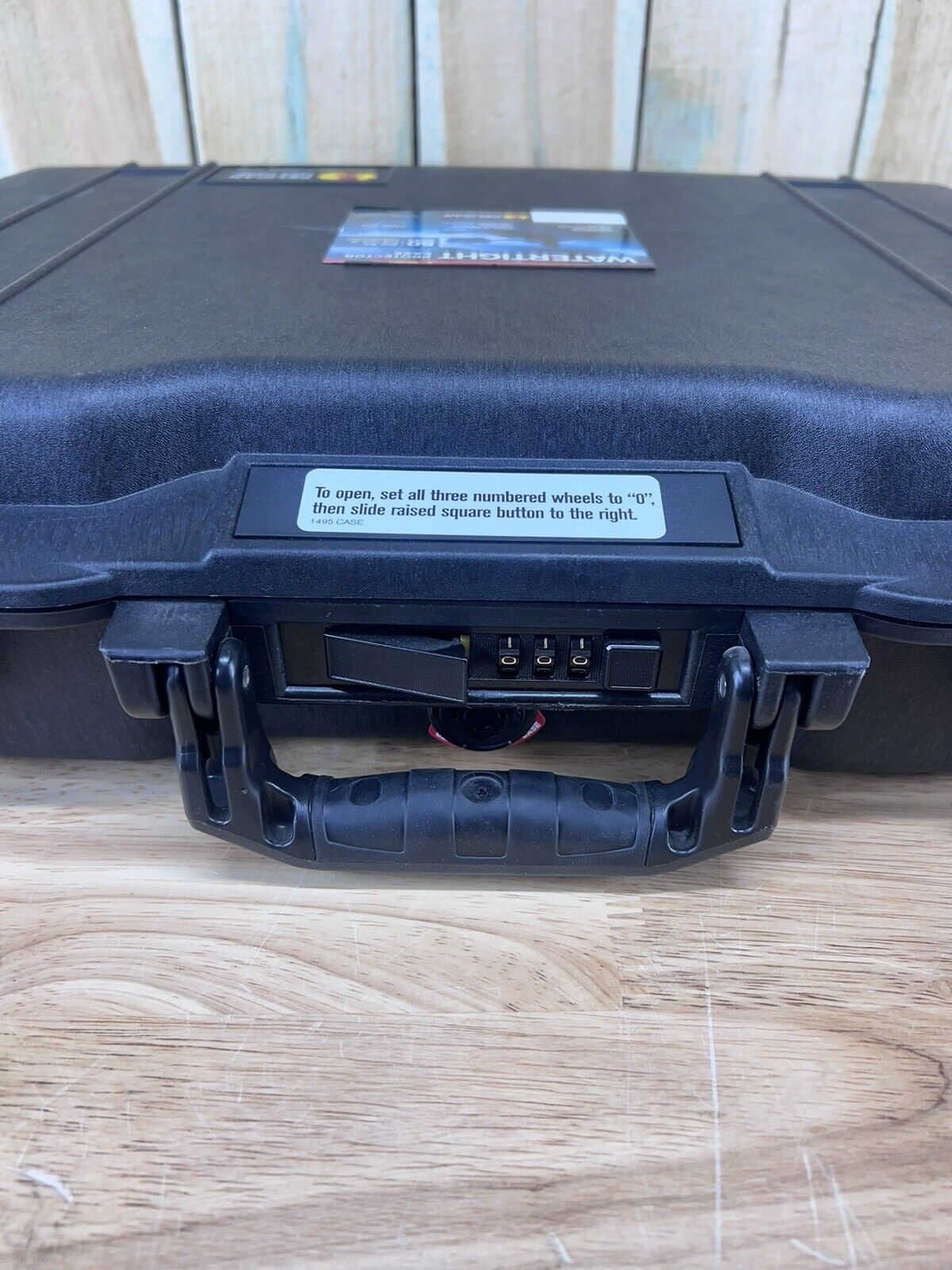 Pelican 1495 Laptop Case Wateproof Handheld Storage New Open Box Waterproof