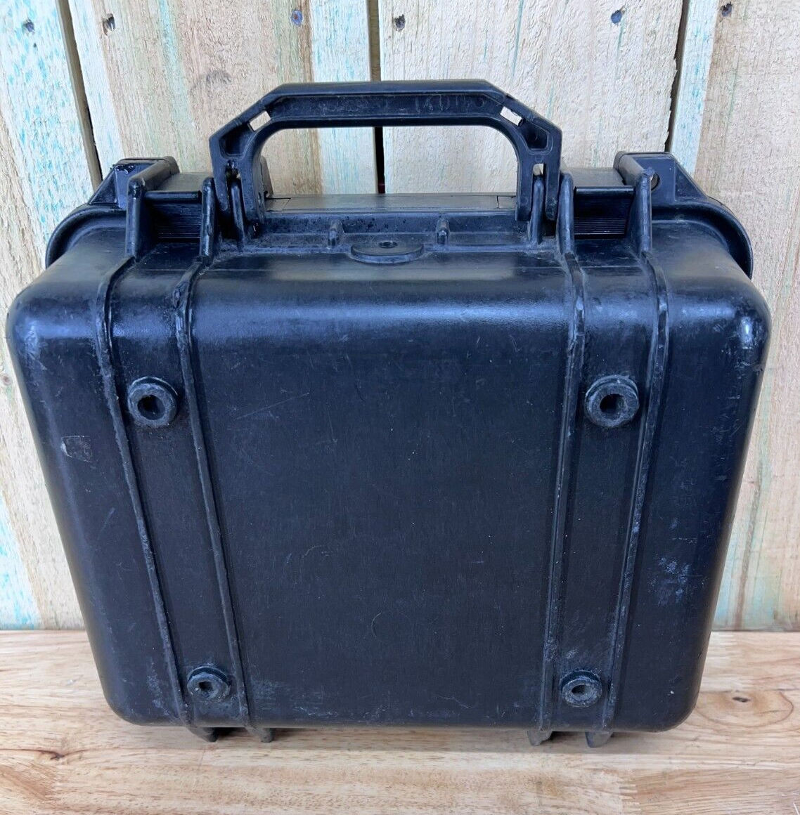 Pelican 1400 Protector Case Handheld Black Good Condition OS Free Shipping