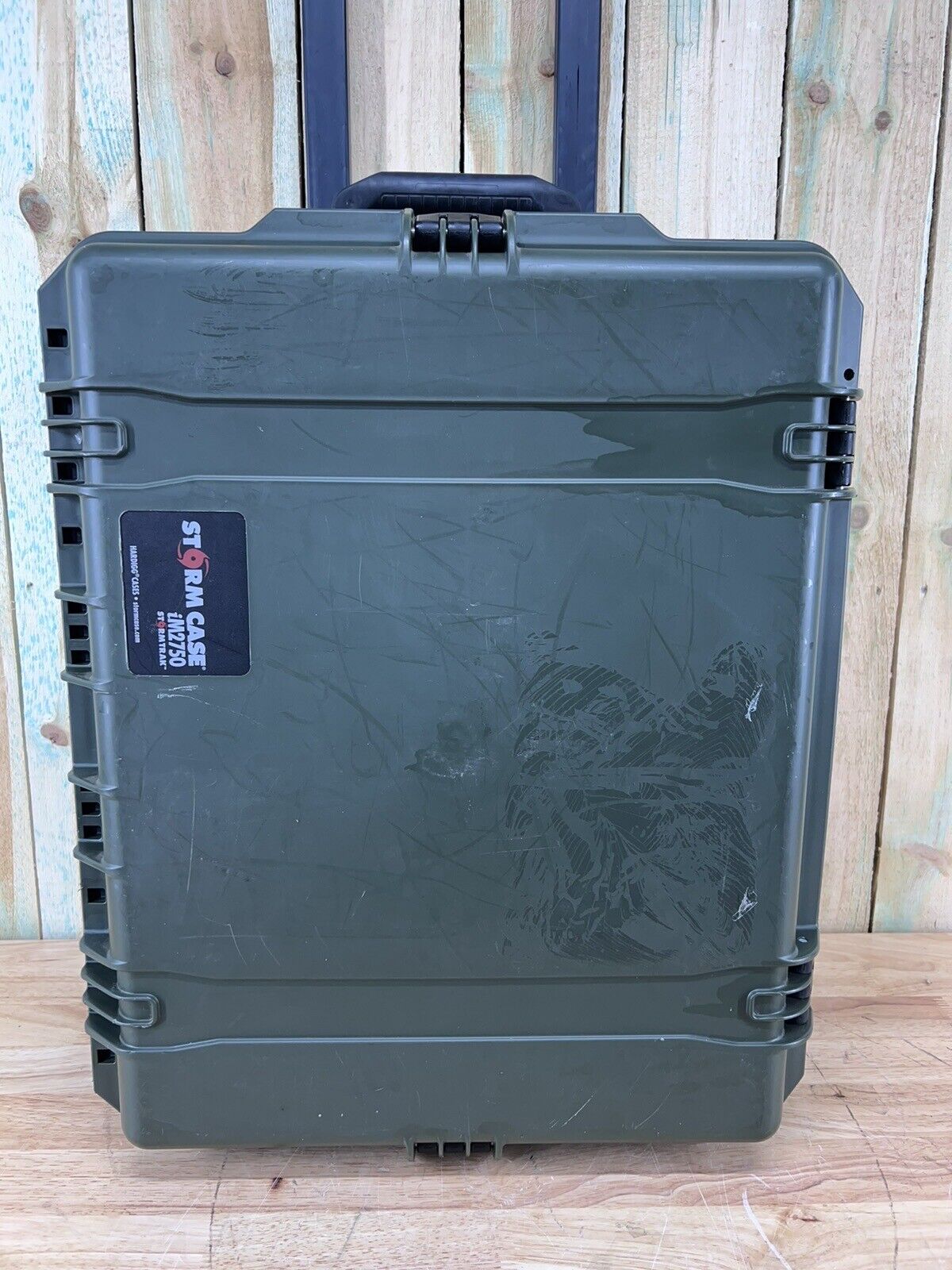 Pelican IM2750 Storm Case Green Waterproof Great Condition AB Free Ship