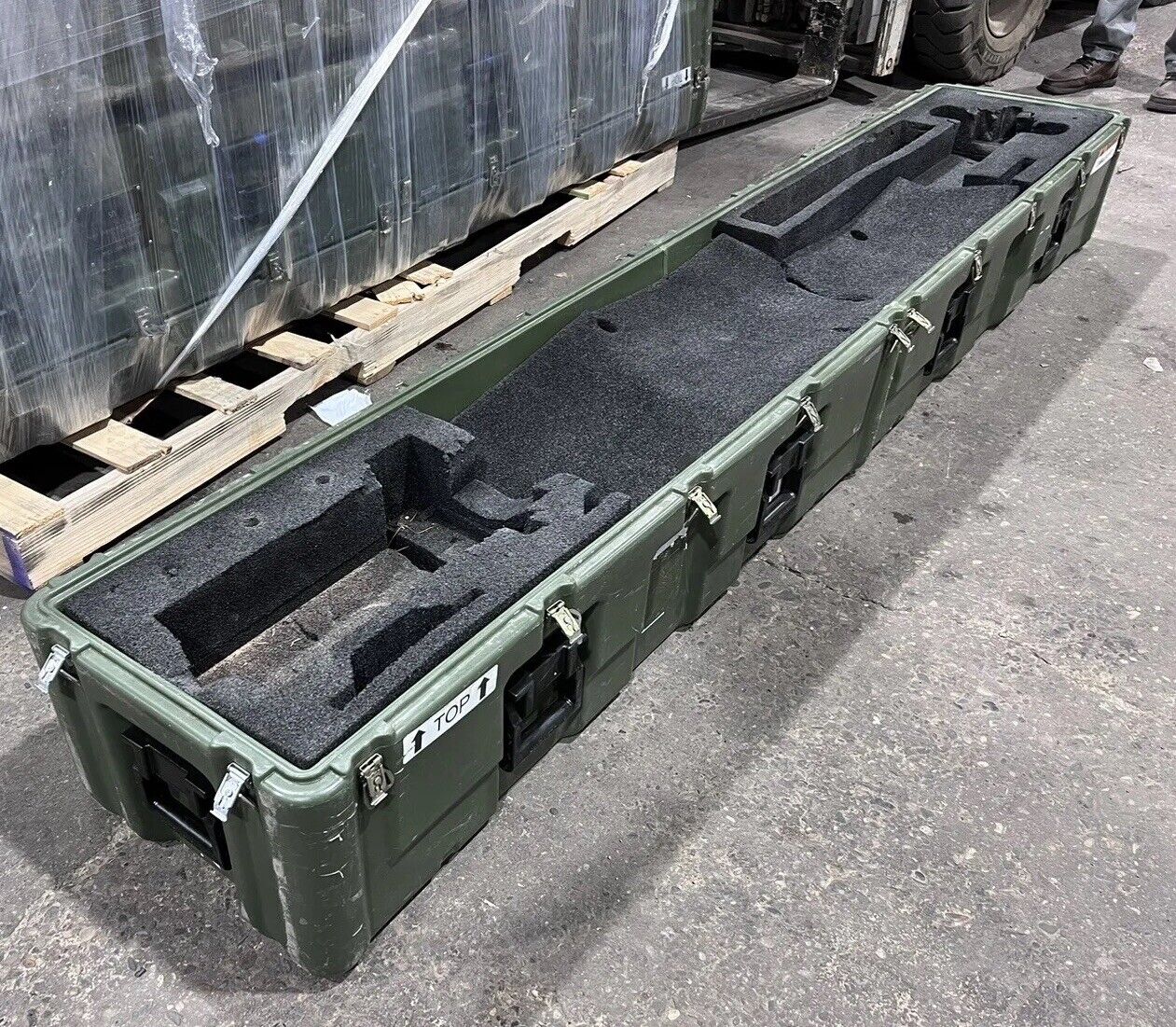 Long Hardigg Pelican Large Storage Case Transport Container Waterproof 99x18x18
