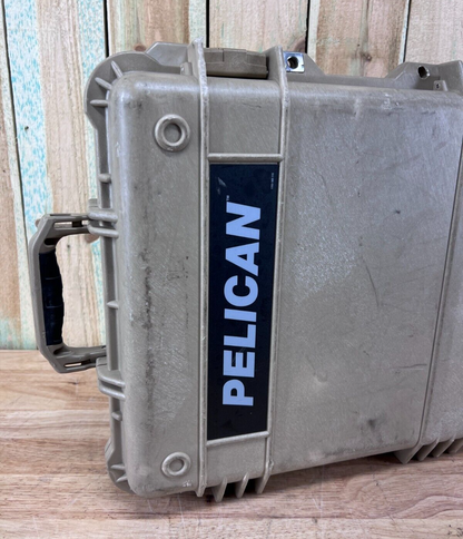 Pelican 1700 Protector Long Case Tan Good Condition A/B Free Shipping