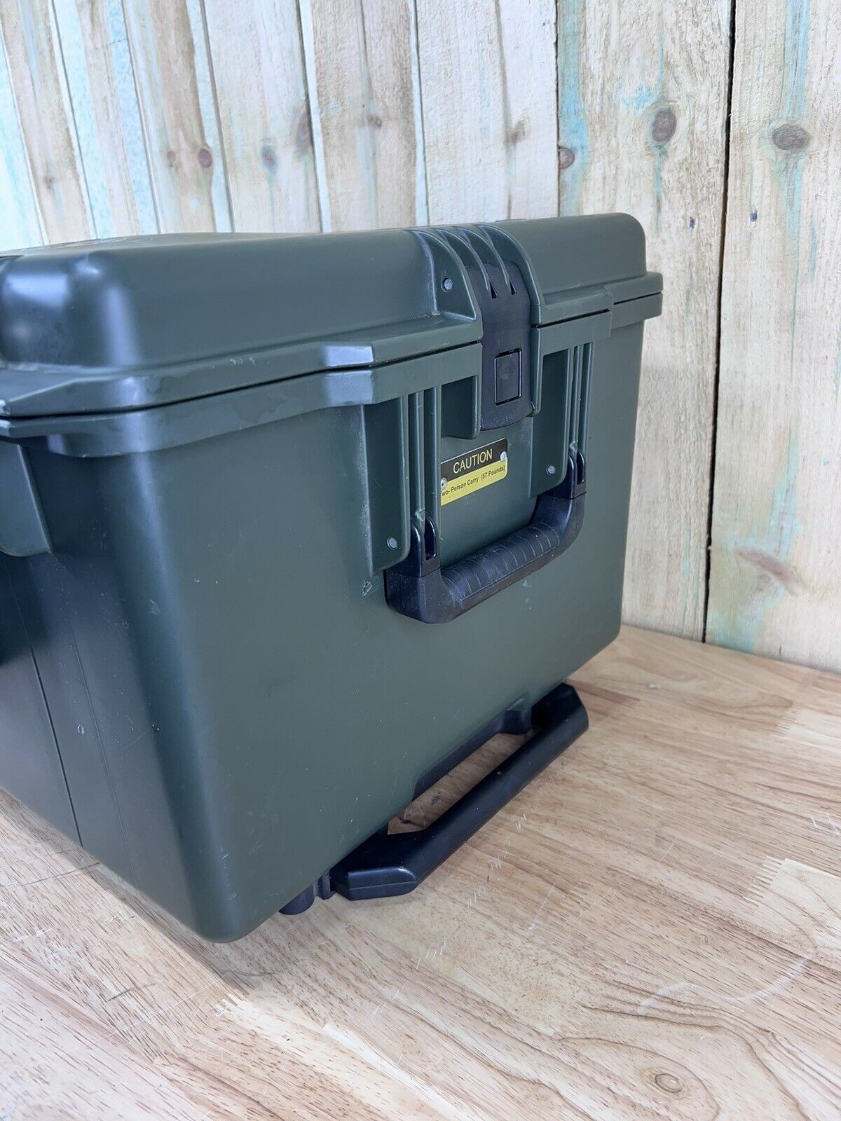 Pelican IM2750 Storm Case Green Waterproof Great Condition AB Free Ship