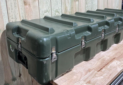 Pelican Hardigg Long Case 59” 19.5” 12” Green Waterproof Storage Footlocker