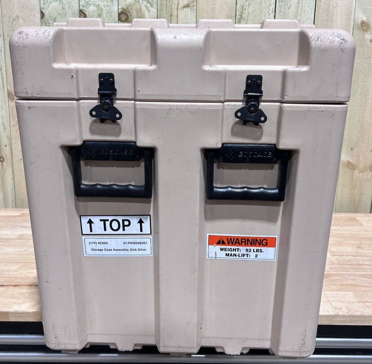 ECS Case 33.5” 21” 24.5” Loadmaster Waterproof Footlocker Military Storage