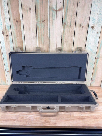 Pelican 1700 Protector Long Case Tan Good Condition A/B Free Shipping