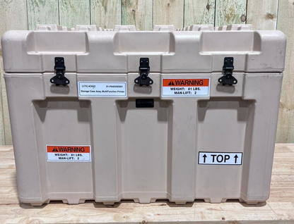 ECS Loadmaster 29.5” 25” 20.5” Storage Case Waterproof Surplus Footlocker