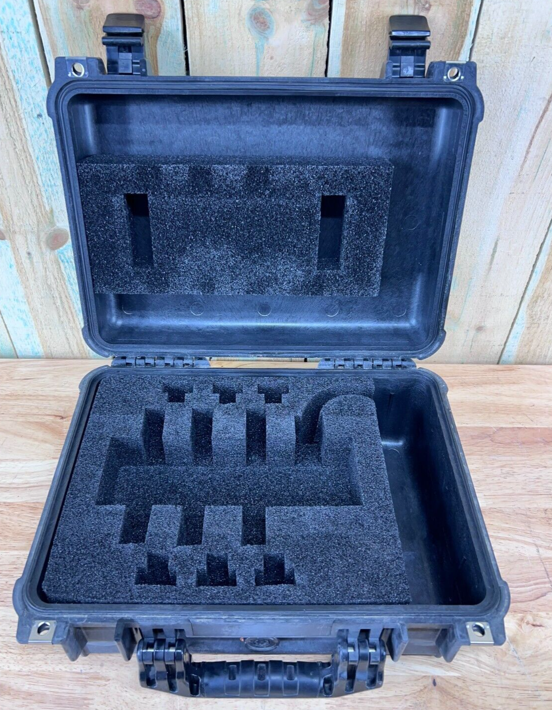 Pelican 1450 Black Hard Case Protector Waterproof Used Condition BC Free Ship