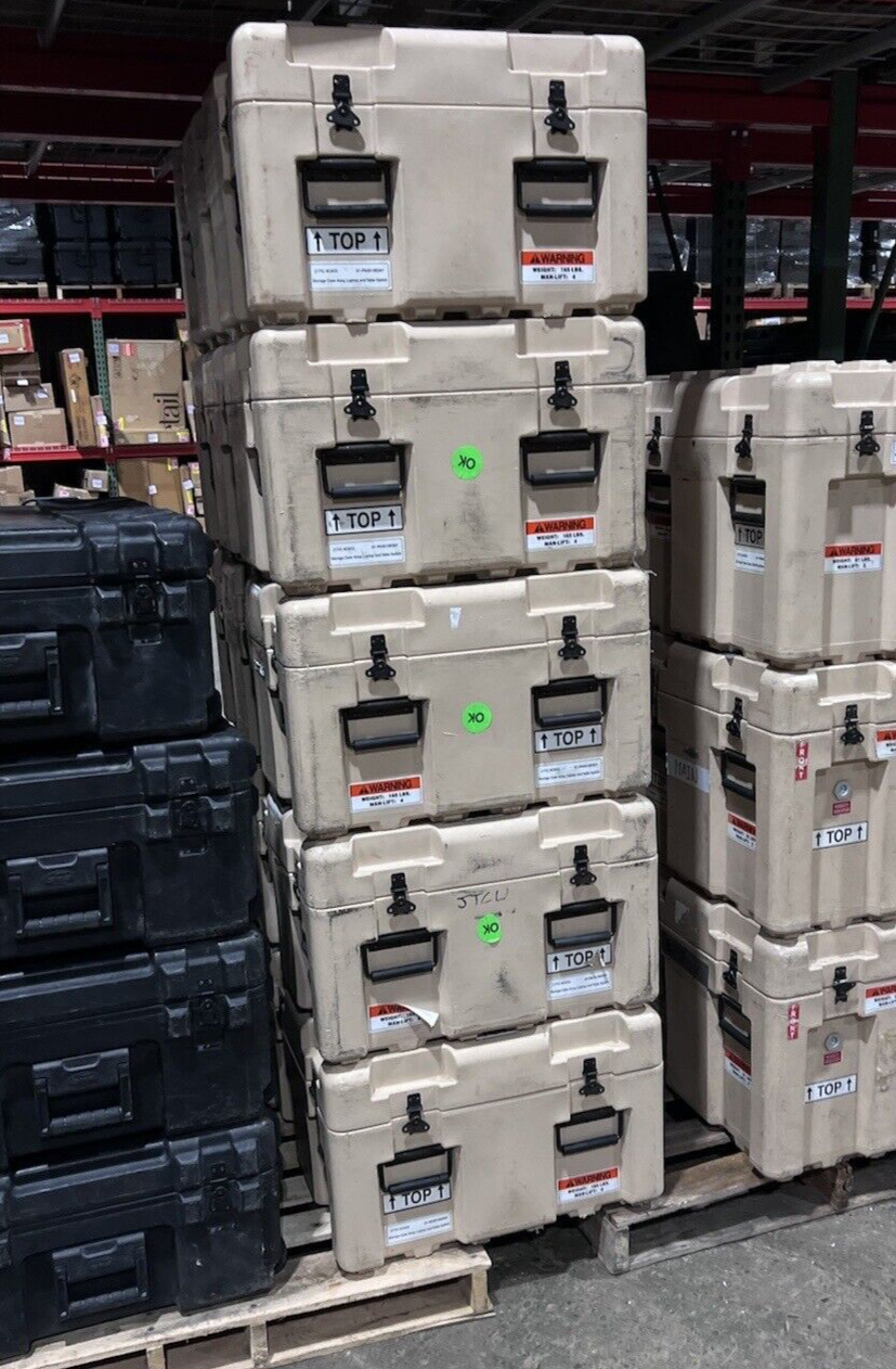 ECS 38” 25” 16.5” Loadmaster Waterproof Footlocker Case Storage Case Military