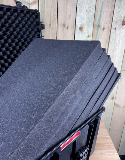 Valkyrie Products V133 Large Rolling Storage Case Waterproof W/ Pluck Foam