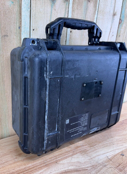 Pelican 1450 Black Hard Case Protector Waterproof Used Condition BC