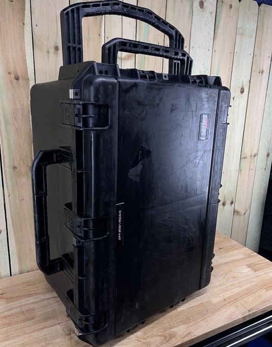 SKB iSeries 3021-8 Black Waterproof Storage Case Good Condition AB Free Ship