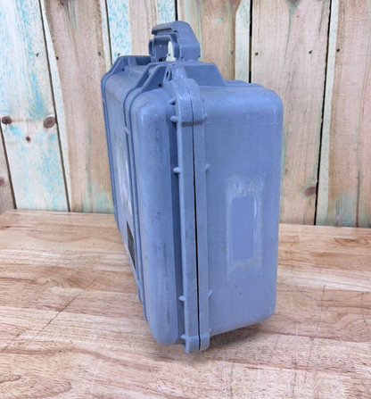 Pelican 1500 Protector Case Grey Waterproof Good Condition OS