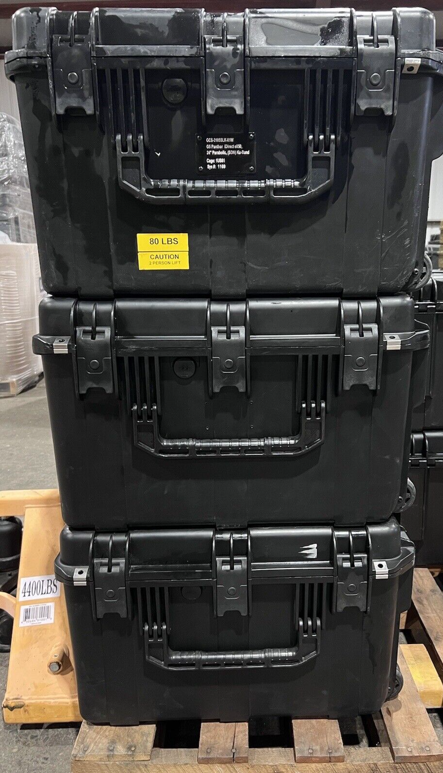 SKB 2317-14 iSeries Waterproof Rolling Case Black Good Condition A/B