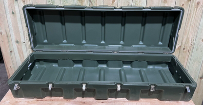 Pelican Hardigg Long Case 59” 19.5” 12” Green Waterproof Storage Footlocker