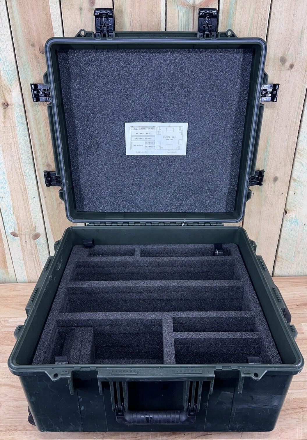 Pelican Storm IM2875 Green Used B/C Grade Waterproof Rolling Case Free Ship