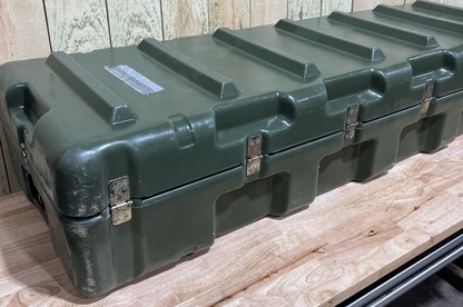 Pelican Hardigg Long Case 59” 19.5” 12” Green Waterproof Storage Footlocker