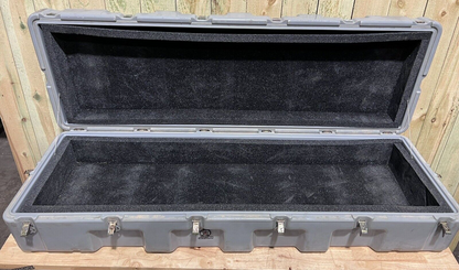 Hardigg Pelican Long Military Case 59” 19.5” 12” Grey Footlocker Waterproof Box