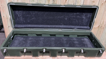 Pelican Hardigg Long Case 59” 19.5” 12” Green Waterproof Storage Footlocker