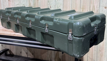 Pelican Hardigg Long Case 59” 19.5” 12” Green Waterproof Storage Footlocker