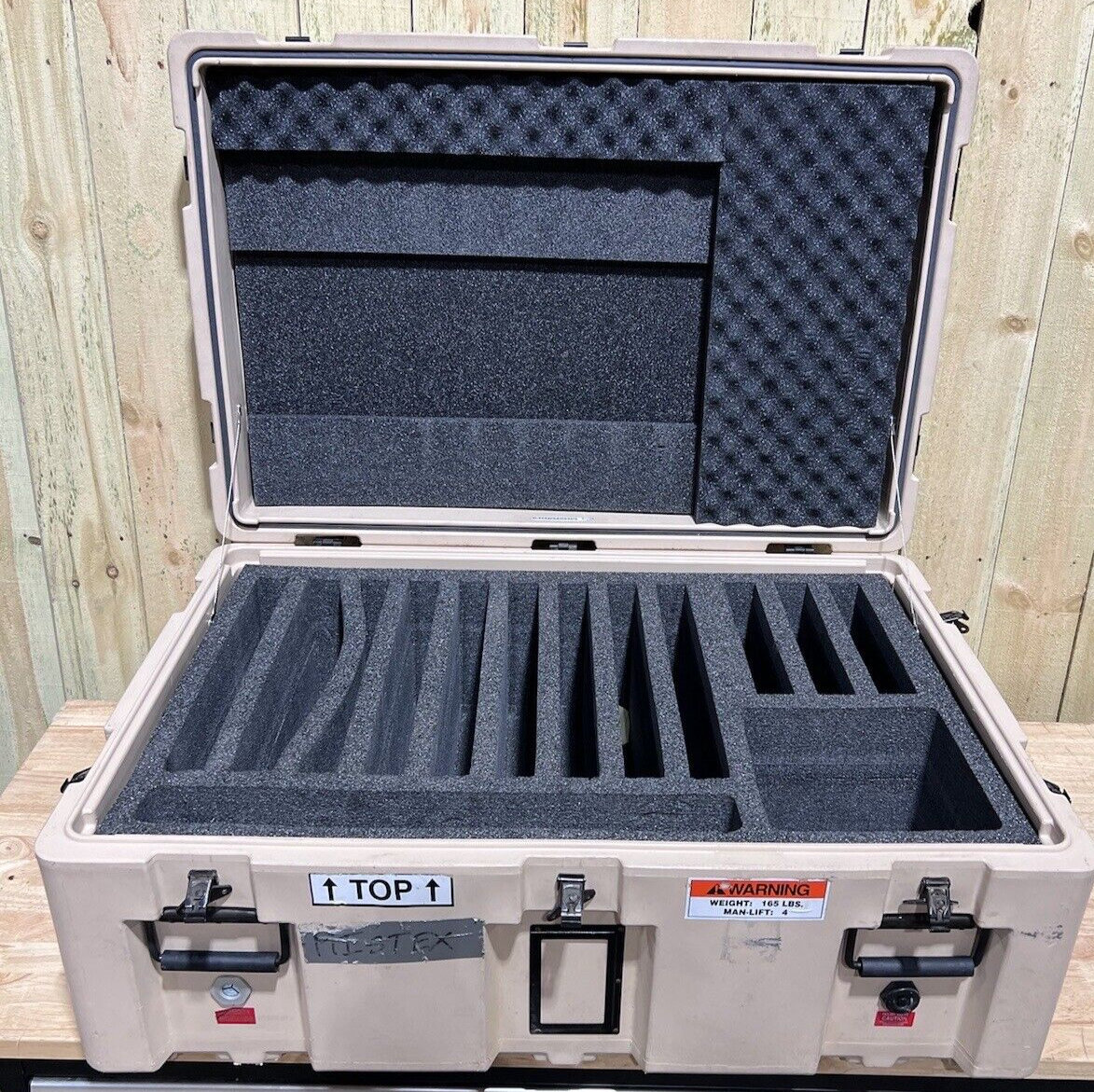 ECS 38” 25” 16.5” Loadmaster Waterproof Footlocker Case Storage Case Military