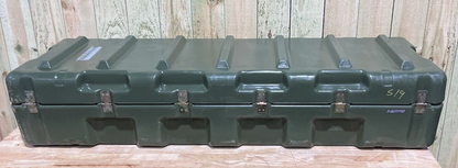 Pelican Hardigg Long Case 59” 19.5” 12” Green Waterproof Storage Footlocker