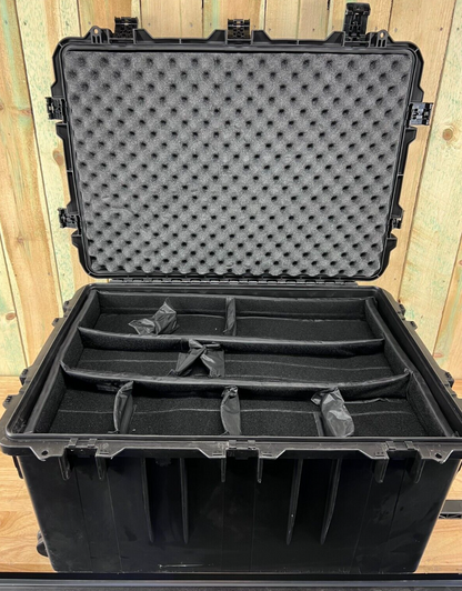 Pelican iM3075 Storm Transport Case W/ Padded Divider Set A/B Free Ship