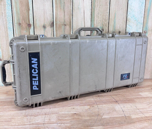 Pelican 1700 Protector Long Case Tan Good Condition A/B Free Shipping