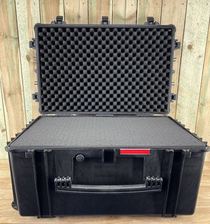 Valkyrie Products V133 Large Rolling Storage Case Waterproof W/ Pluck Foam