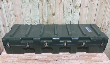 Pelican Hardigg Long Case 59” 19.5” 12” Green Waterproof Storage Footlocker