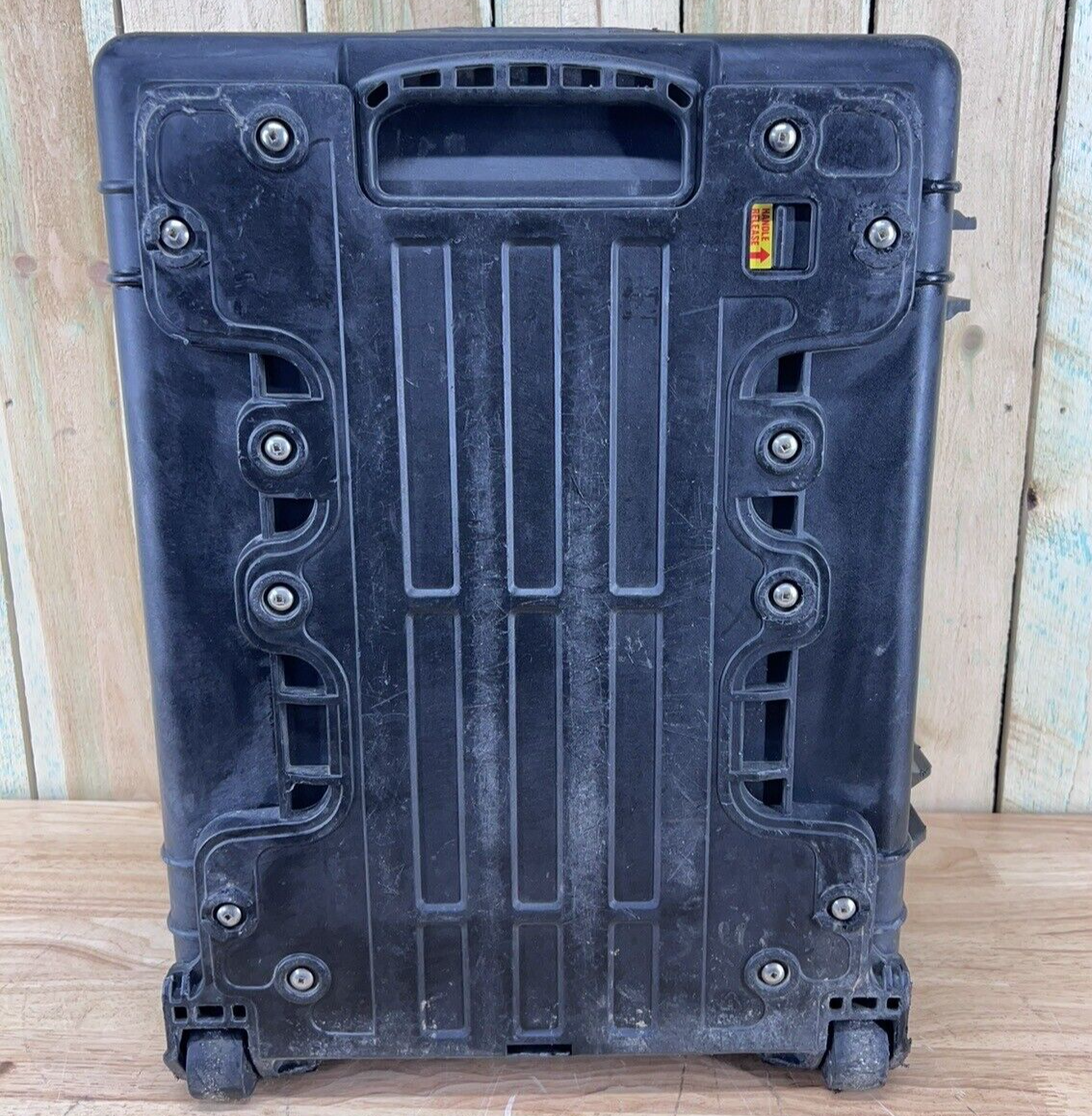 Pelican 1620 Hard Case Protector Rolling Black Good Condition AB