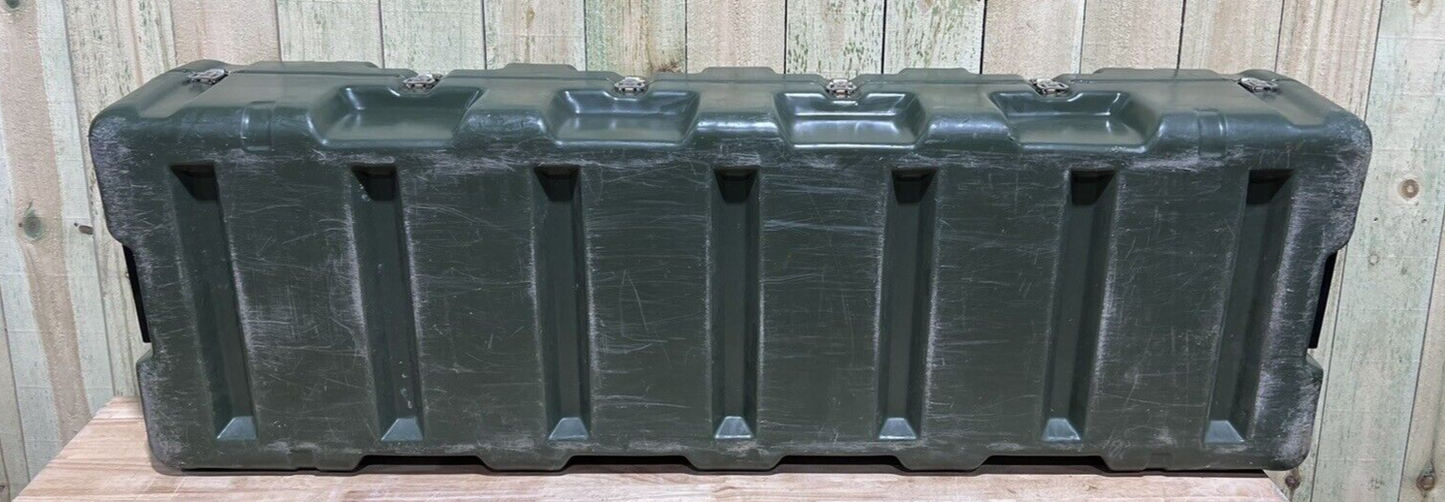 Pelican Hardigg Long Case 59” 19.5” 12” Green Waterproof Storage Footlocker