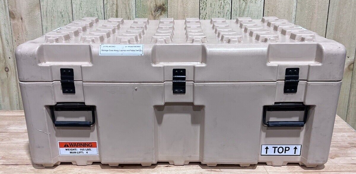 ECS 38” 25” 16.5” Loadmaster Waterproof Footlocker Case Storage Case Military