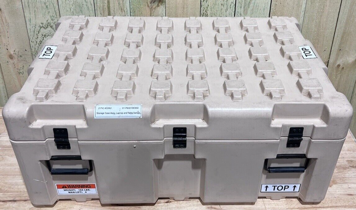 ECS 38” 25” 16.5” Loadmaster Waterproof Footlocker Case Storage Case Military