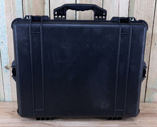 Pelican 1600 Protector Storage Case Waterproof Black Good Condition AB Free Ship